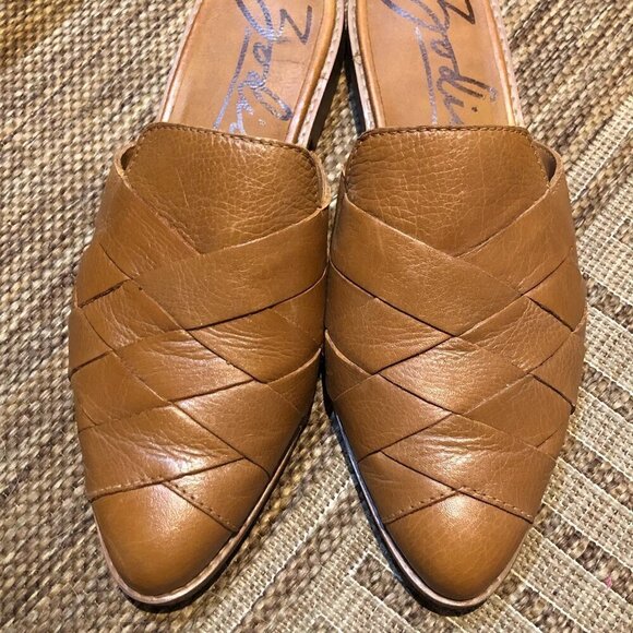 Zodiac Hendrix Slip-On Woven Mule Flats Brown Size 10 EUC CLOSET CLEAR-OUT! - Picture 3 of 15